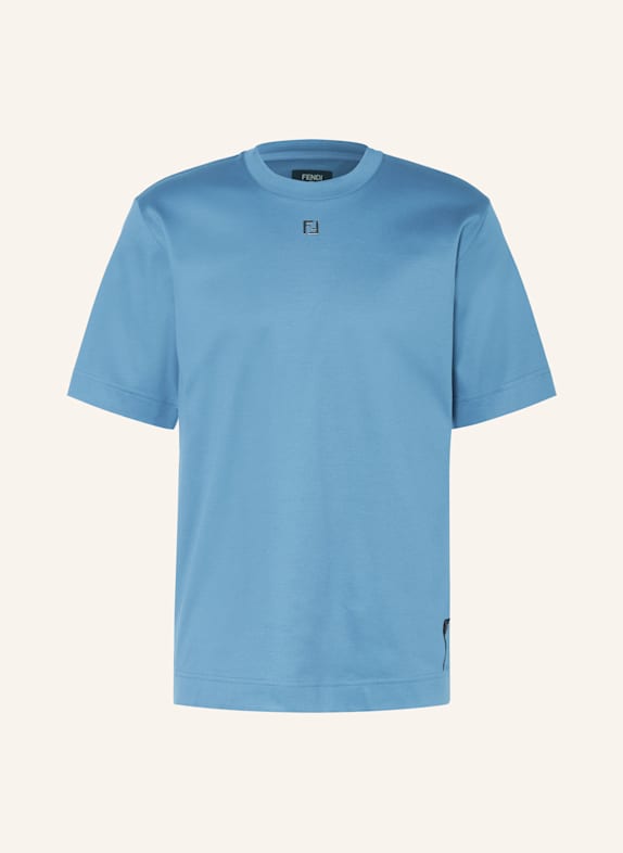 FENDI T-shirt LIGHT BLUE
