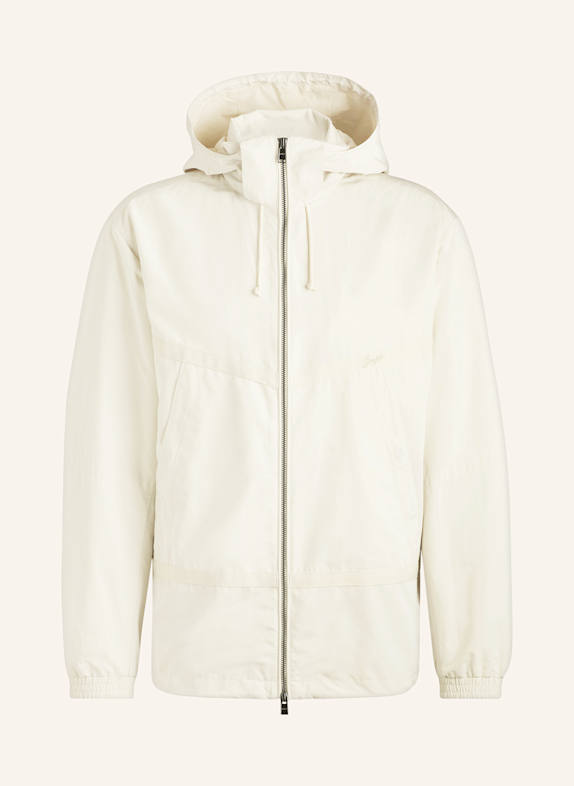 BOSS Jacke CEVENTO mit abnehmbarer Kapuze ECRU
