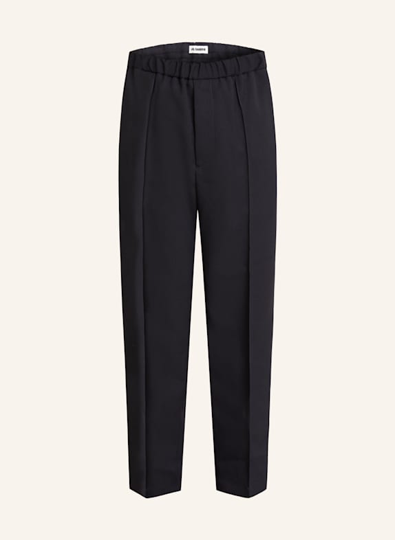 JIL SANDER Kalhoty Regular Fit TMAVĚ MODRÁ