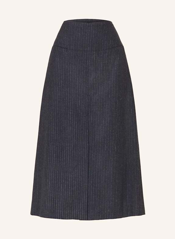 Grasegger Trachtenrock DUNKELBLAU / HELLGRAU