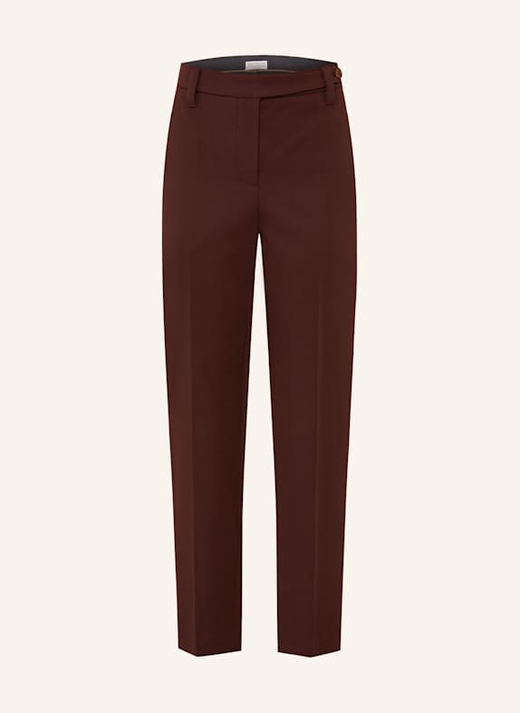 BRUNELLO CUCINELLI Trousers DARK RED