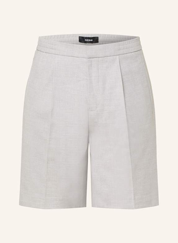 REISS Shorts SUSSEX Relaxed Fit LIGHT GRAY