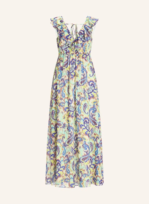 SWING Abendkleid mit Glitzergarn CREME/ MINT/ BLAU
