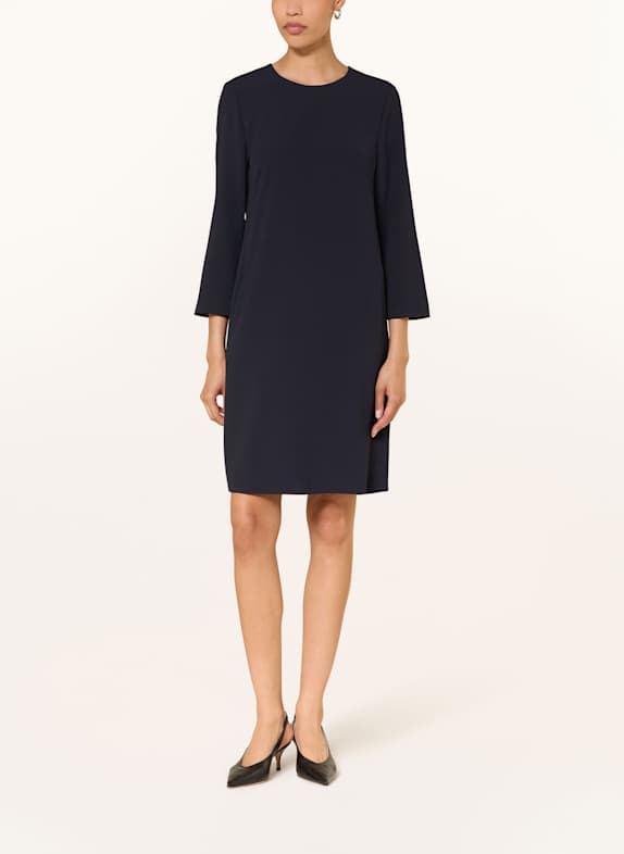 LUISA CERANO Robe à manches 3/4 BLEU FONCÉ
