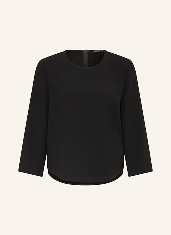 LUISA CERANO Blusenshirt mit 3/4-Arm SCHWARZ
