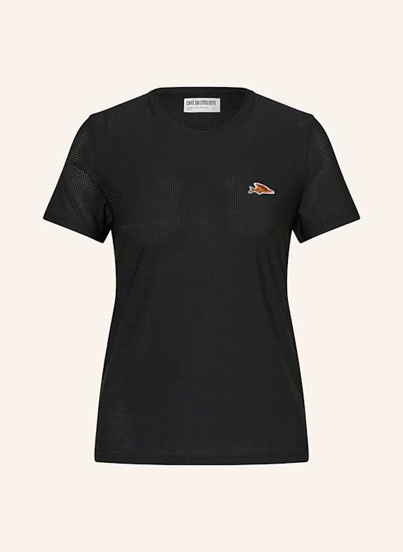 CAFÉ DU CYCLISTE Laufshirt CLEOPHEE SCHWARZ