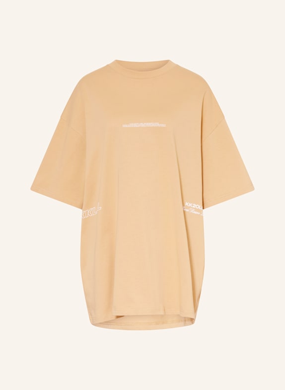 KARO KAUER Oversized-Shirt CAMEL