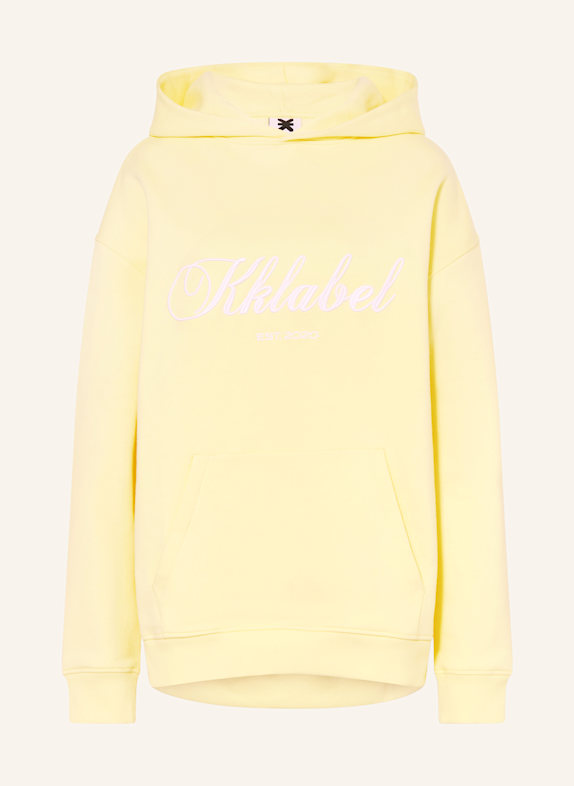KARO KAUER Oversized-Hoodie HELLGELB