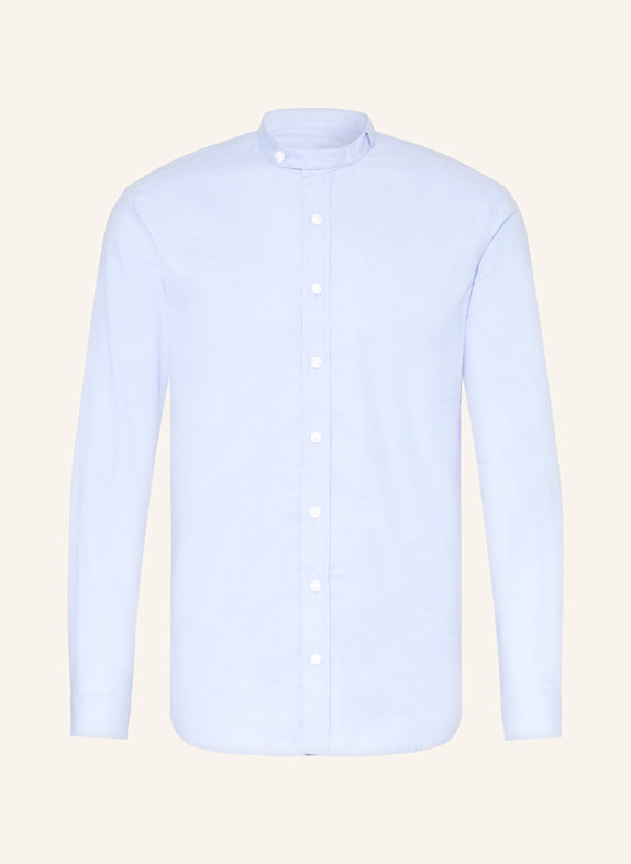 Johann & Johanna Trachtenhemd Regular Fit mit Stehkragen HELLBLAU