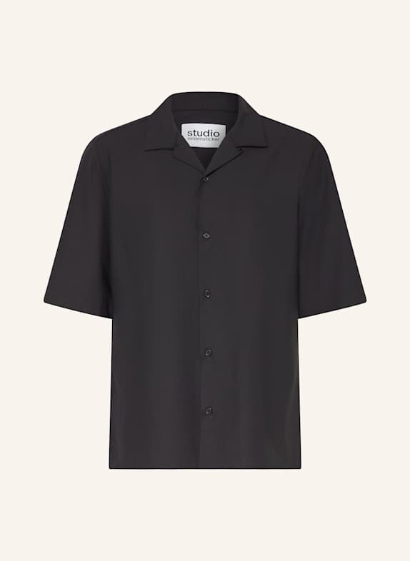 studio seidensticker Resorthemd Comfort Fit DUNKELBLAU