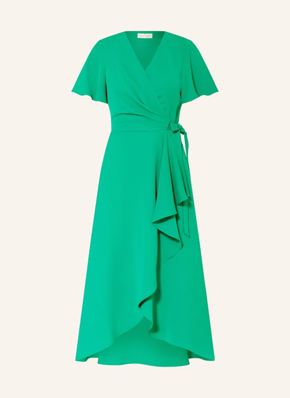 Phase Eight Wickelkleid JULISSA mit Volants GRÜN