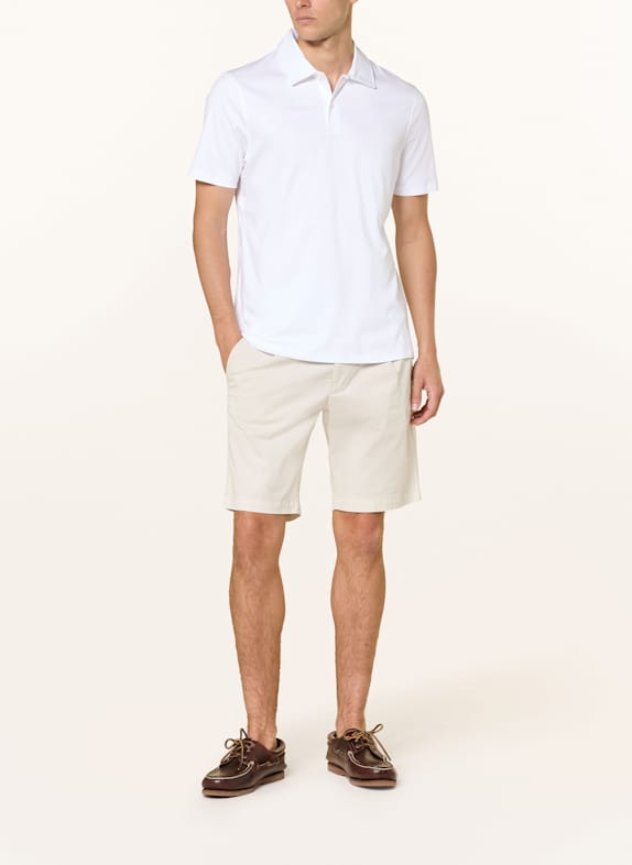 REISS Tricou polo din jersey EARL Regular Fit ALB