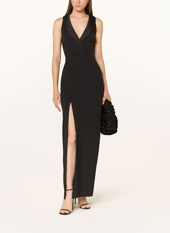 ADRIANNA PAPELL Abendkleid SCHWARZ