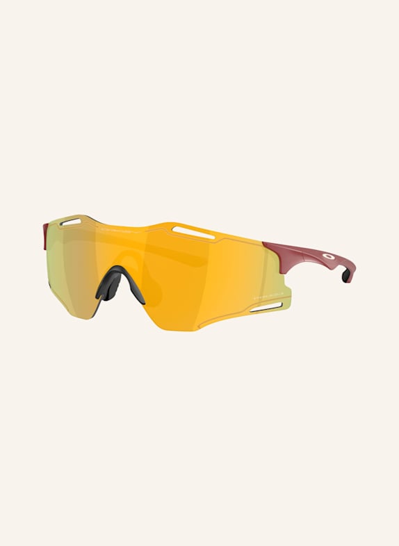 OAKLEY Okulary rowerowe CYBR ZERO 951203 MATTE IRON RED/PRIZM