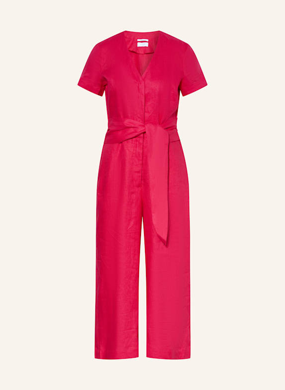 HOBBS ALIYA linen jumpsuit PINK
