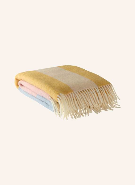 Jotex Plaid COLIN CREME/ GELB/ ROSA