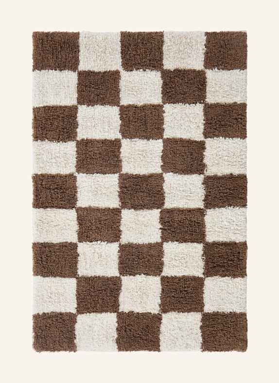 Jotex Badematte MELA DUNKELBRAUN/ CREME