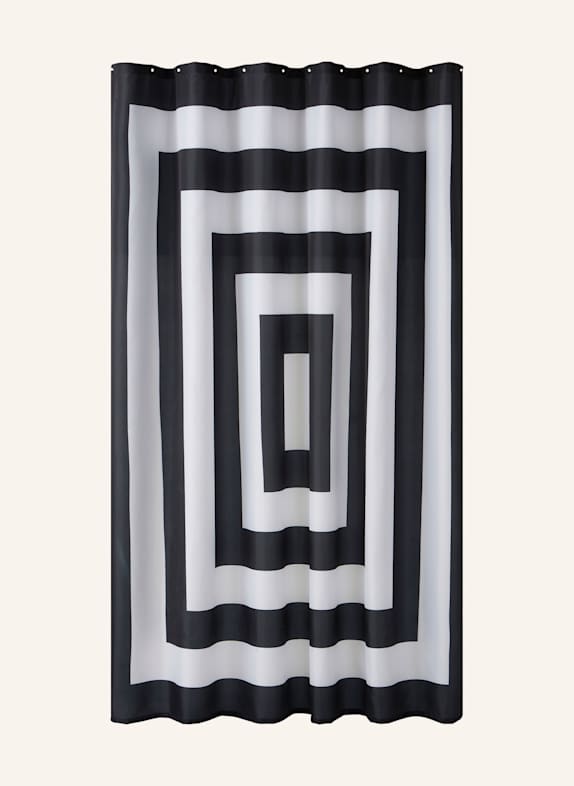 Jotex Duschvorhang WILLIAM SCHWARZ/ WEISS