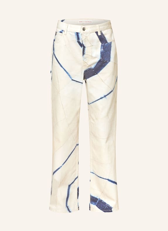 SANDRO Wide Leg Jeans 11 ECRU