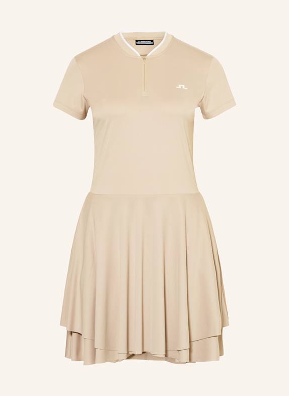 J.LINDEBERG Golfové šaty BÉŽOVÁ
