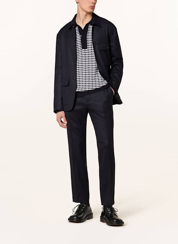 EMPORIO ARMANI Chino Slim Fit MØRKEBLÅ