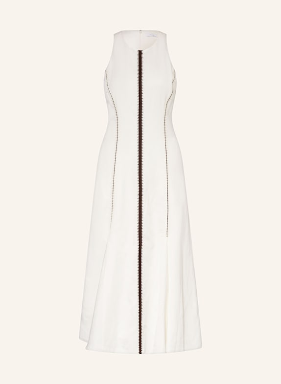REISS Kleid INAYA ECRU/ DUNKELBRAUN