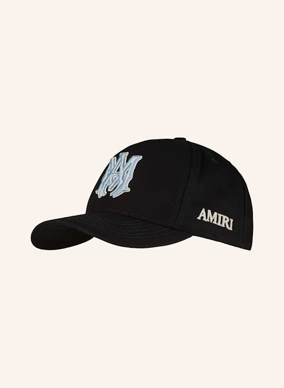 AMIRI Cap MA OUTLINE SCHWARZ/ HELLBLAU