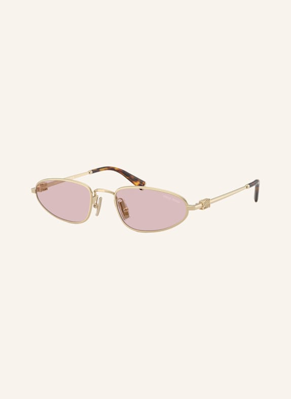 MIU MIU Sonnenbrille MU A52S ZVN4I0 - GOLD/ ROSA