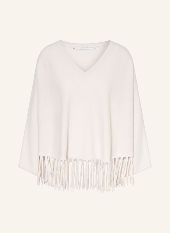 HERZEN'S ANGELEGENHEIT Poncho HELLGRAU