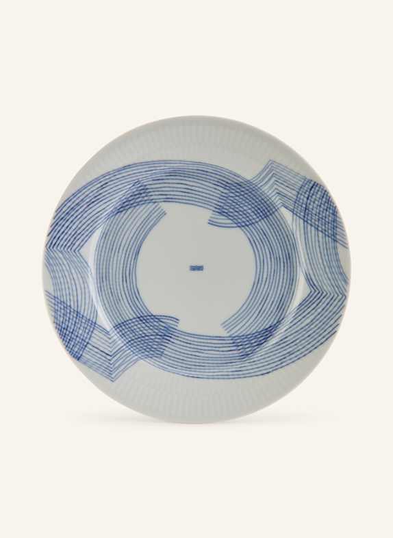 ROYAL COPENHAGEN Speiseteller MOTIF BLAU/ WEISS