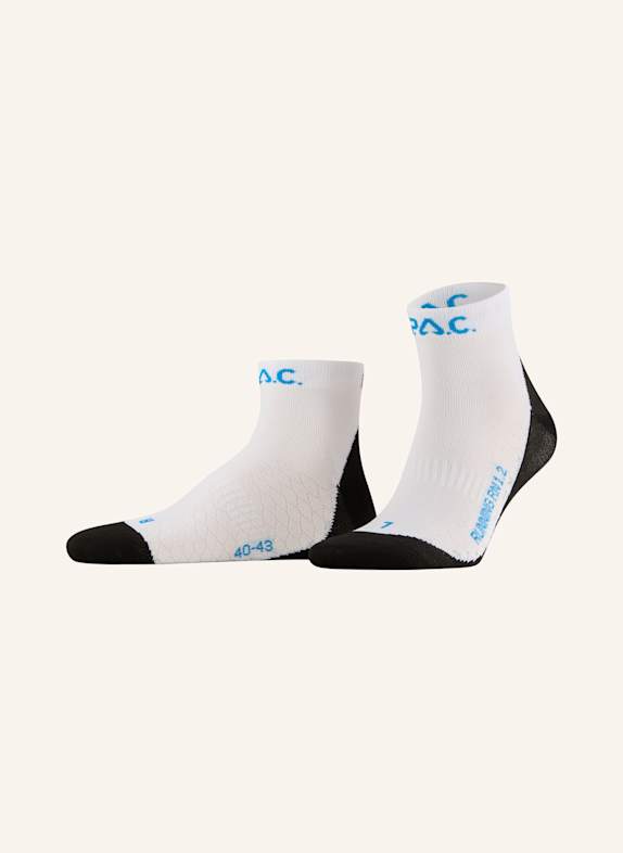 P.A.C. Laufsocken RN 1.2 ULTRALIGHT SPEED WEISS/ SCHWARZ