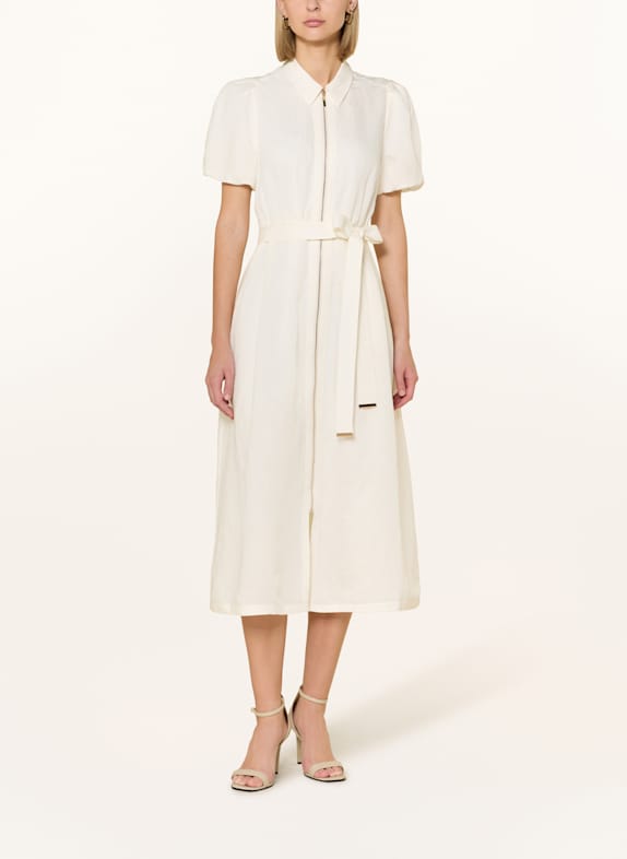 Phase Eight Kleid CARLOTTA mit Leinen ECRU