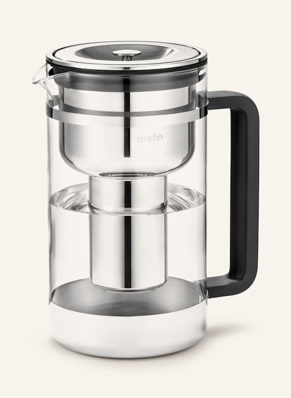 aarke Wasserfilterkaraffe PURIFIER WEISS/ SILBER