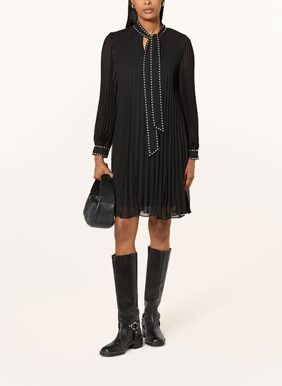 Joseph Ribkoff Schluppenkleid mit Nieten SCHWARZ