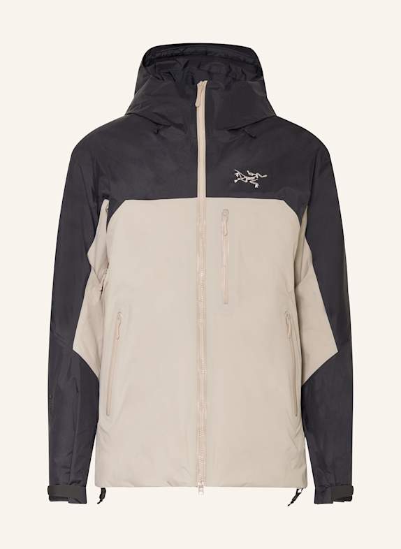 ARC'TERYX Outdoor jacket BETA INSULATED DARK BLUE/ CREAM