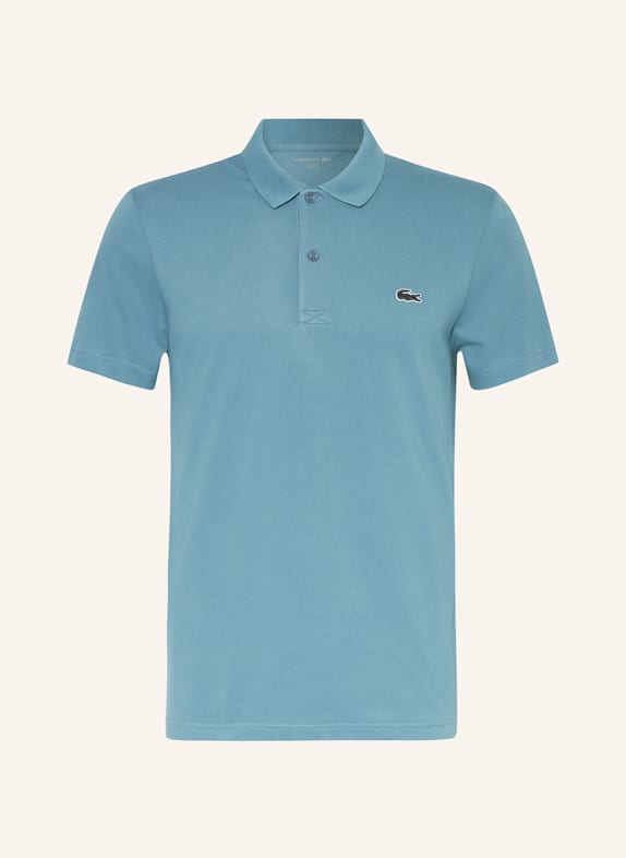 LACOSTE Strick-Poloshirt Regular Fit BLAU