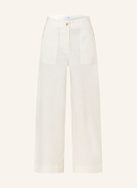 REISS Marlenehose ASHBY aus Leinen WEISS