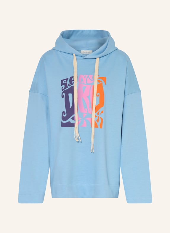 SANDRO Hoodie HELLBLAU