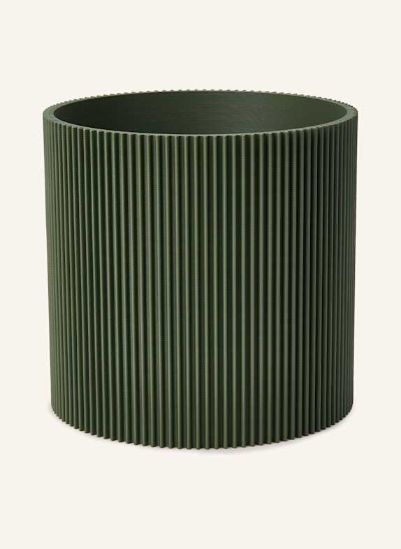 dennismaass Vase RUND LARGE OLIV