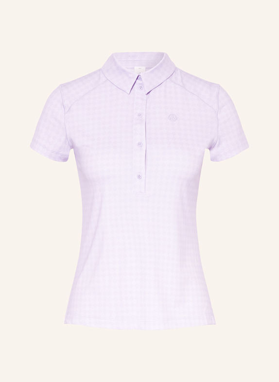 lululemon Funkcyjna koszulka polo JASNOFIOLETOWY/ BIAŁY