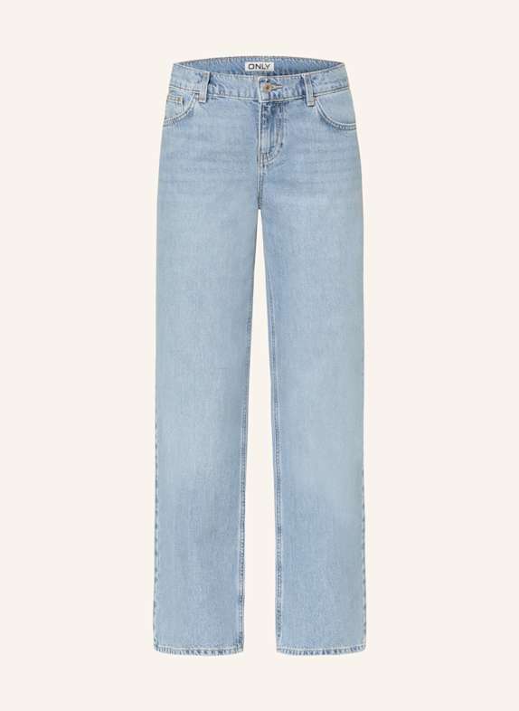 ONLY Wide Leg Jeans light medium blue denim