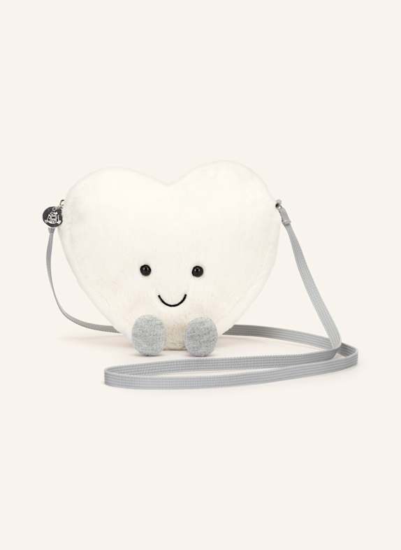 Jellycat Torba na ramię AMUSEABLES CREAM HEART KREMOWY