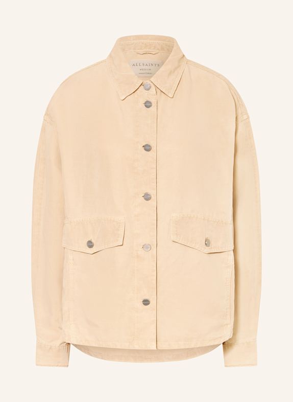 ALLSAINTS Overjacket HETTIE mit Leinen HELLBRAUN