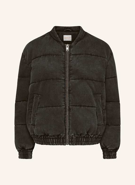 ONLY Steppjacke in Jeansoptik SCHWARZ