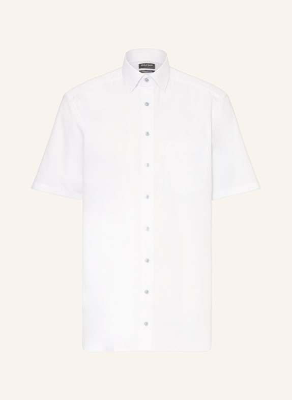 OLYMP Kurzarm-Hemd Luxor comfort fit WEISS