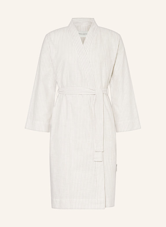 Marc O'Polo Unisex kimono GRAY/ WHITE