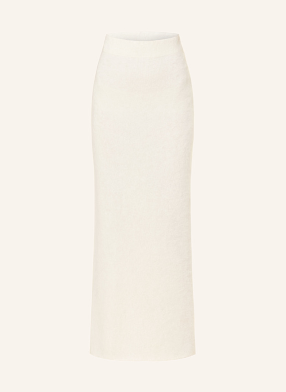SOFT GOAT Strickrock aus Cashmere ECRU