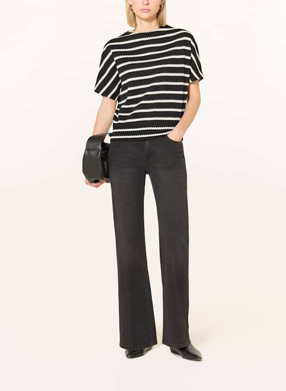 someday Wide leg jeans CARIE ICONIC ZWART