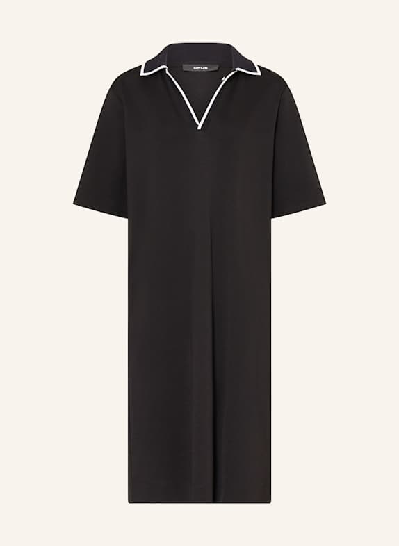 OPUS Jerseykleid WEMBLI SCHWARZ