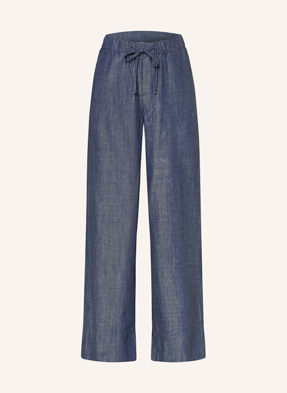 OPUS Spodnie MELANE DENIM GRANATOWY